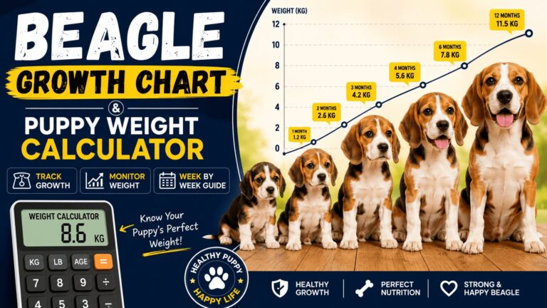 Beagle Growth Chart & Puppy Weight Calculator