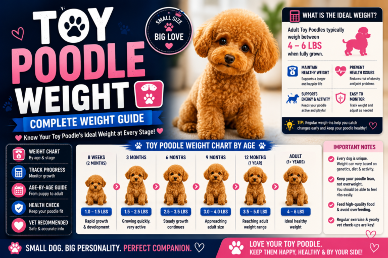 Toy Poodle Weight