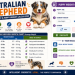 Australian Shepherd Growth Chart & Puppy Weight Calculator