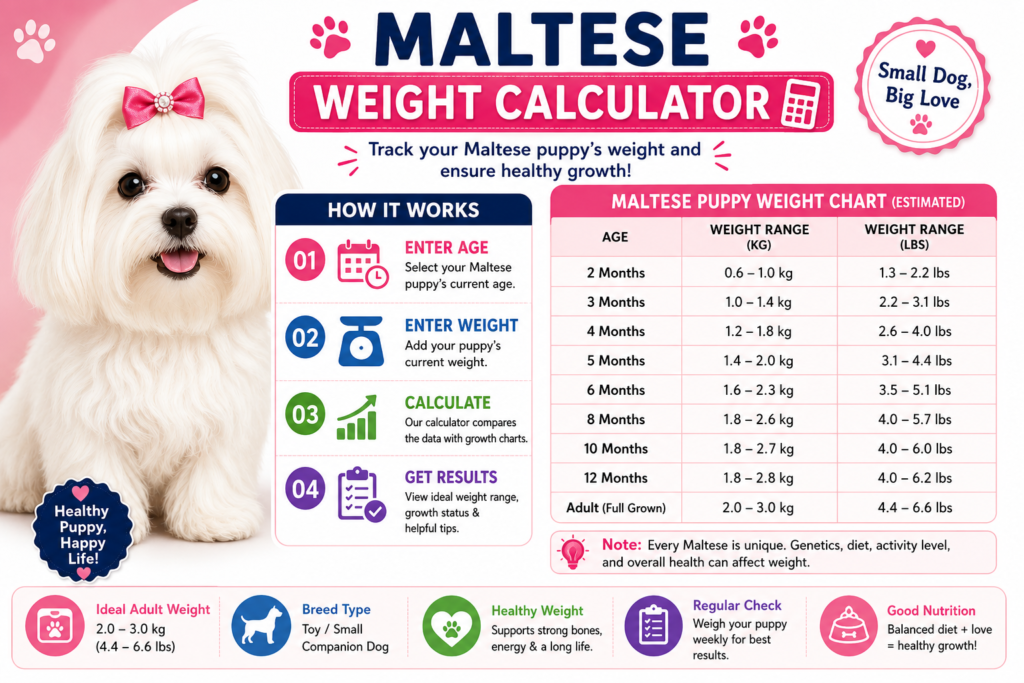 Maltese Weight Calculator